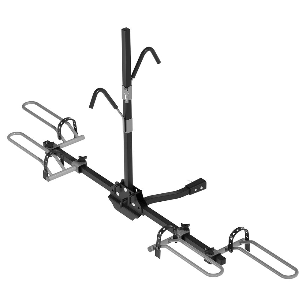 Giantz 2 Bicycle Bike Carrier Rack Car 2 Hitch Mount Platform Foldable Black,Giantz 2 Bicycle Bike C