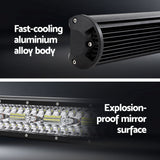 Giantz 28-Inch LED Offroad Spot and Flood Light Bar for Trucks and SUVs - Rear View