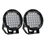 Giantz 9-Inch Dual LED Driving Lights - High-Performance Flood & Spot Lights for Cars, Trucks, & SUVs (12V/24V) - Side View