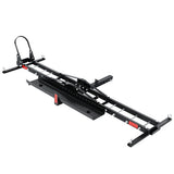 Giantz Motorcycle Motorbike Carrier Rack Arm Dirt Bike Ramp 2Towbar Steel Black,Giantz Motorcycle Mo