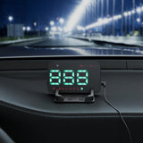 Giantz Universal GPS Heads-Up Display Speedometer with Overspeed Alert and Dual Modes - 45-Degree Angle