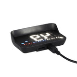 Giantz Universal Car Digital GPS Speedometer OBDHeads Up Display Overspeed Warning Alarm - Side View