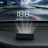 Giantz Universal Car Digital GPS Speedometer OBDHeads Up Display Overspeed Warning Alarm - 45-Degree Angle