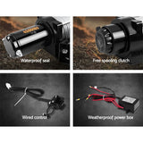 Giantz 4WD Electric Car Winch 4500LBS/2041KG - Rear View