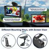 7 Touch Display Car Navigator With Wireless Carplay Bluetooth And Reversing Image - Portable And Smart - Side View
