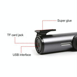 1080P Hd Wifi Car Dash Cam - Side View