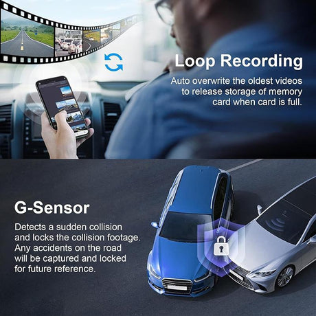 4K Dual Dash Cam For Driving - Km15-1915197585736470536