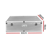 Embellir CD Case DVD Cases Storage Box 1000 Discs Aluminium Case DVD Folders - Front View