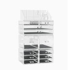 Embellir Makeup Organizer Acrylic Cosmetic Organizer Storage Box Jewellery Holder