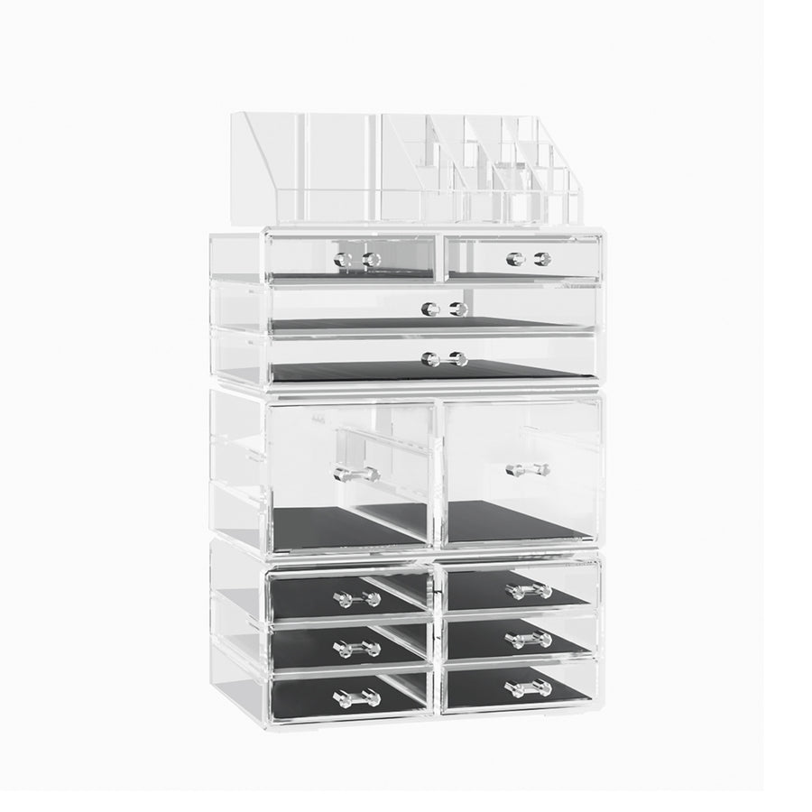 Embellir Makeup Organizer Acrylic Cosmetic Organizer Storage Box Jewellery Holder