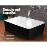Cefito Bathroom Basin Ceramic Vanity Sink Hand Wash Bowl 48x37cm - 45-Degree Angle