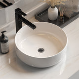 Cefito Bathroom Basin Ceramic Vanity Sink Hand Wash Bowl 35x12cm - Close-Up Angle
