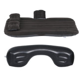Weisshorn Car Mattress 134x78 Inflatable SUV Back Seat Camping Bed Black - Side View