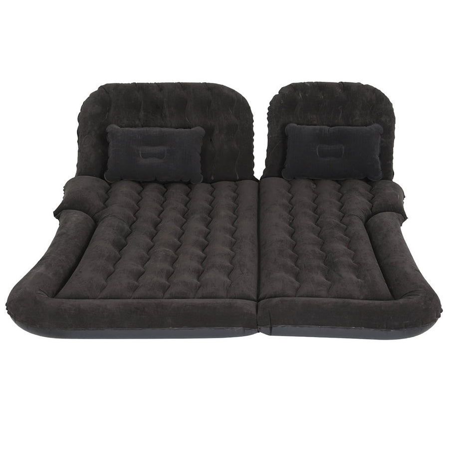 Weisshorn inflatable car mattress for SUV back seat, black