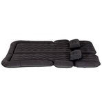Weisshorn inflatable car mattress for SUV back seat, black, two included pillows