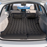 Weisshorn Car Mattress 175x130 Inflatable SUV Back Seat Camping Bed Black - Close-Up Angle