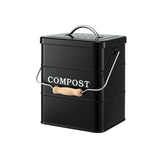 Gardeon 5L Compost Bin Kitchen Countertop Food Waste Caddy Black - Extra Image