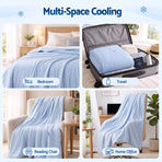 Giselle Cooling Blanket Double 180 x 210cm Summer Quilt Lightweight Hot Sleepers