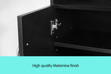 Sarantino 21 Pairs Shoe Cabinet Rack Storage Organiser 80 x 30 x 90cm in Black