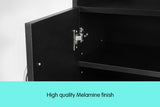 Sarantino 21 Pairs Shoe Cabinet Rack Storage Organiser 80 x 30 x 90cm in Black - Extra Image