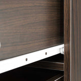 Sarantino Tallboy Dresser 6 Chest Of Drawers Cabinet Storage 85 x 39.5 x 105 in Brown