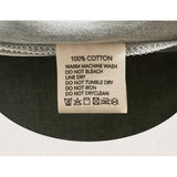 Cosy Club Cotton Bed Sheets Set Green Beige Cover Single - Rear View