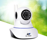 UL-tech 1080P Wireless IP Camera Security WIFI Cam White - Low Angle