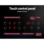 Devanti Electric Ceramic Cooktop 60cm Touch Control, image 6