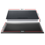Devanti Electric Ceramic Cooktop 60cm Touch Control Grey