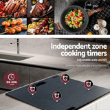 Devanti Electric Ceramic Cooktop 60cm Touch Control Grey - Extra Image