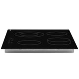 Devanti Electric Ceramic Cooktop 77cm - Top-Down View