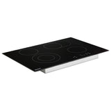 Devanti Electric Ceramic Cooktop 77cm - Top-Down View