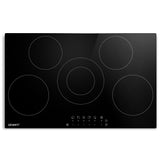 Devanti Electric Ceramic Cooktop 90cm - Front View