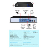 UL-tech CCTV Security System 8CH DVR 8 Cameras 1080p