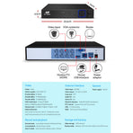 UL-TECH 1080P Security Camera System 8CH DVR with 8 CCTV Dome Cameras, image 5