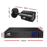 UL-tech CCTV Security System 8CH DVR 8 Cameras 1080p
