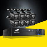UL-tech CCTV Security System 8CH DVR 8 Cameras 1080p - Close-Up Angle