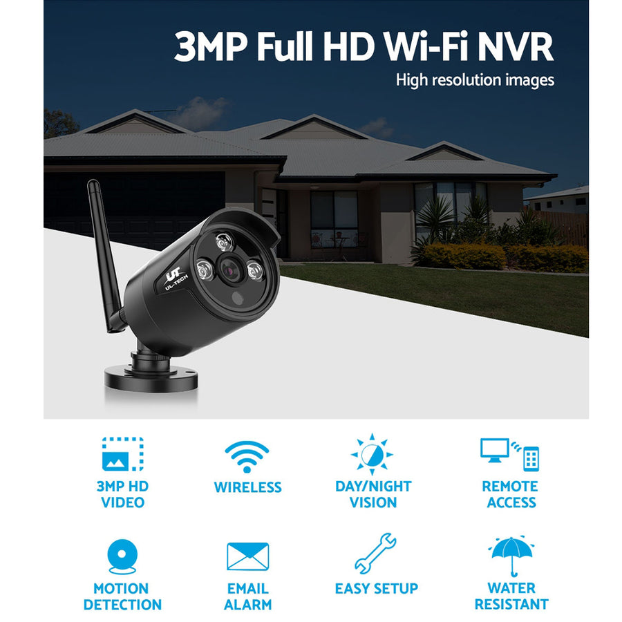 UL-tech Wireless CCTV 3MP Camera Bullet, image 2