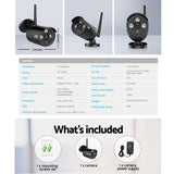 UL-tech Wireless CCTV 3MP Camera Bullet - Rear View