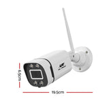 UL-Tech 3MP Wireless Security Camera Set - Dual Pack - Front View