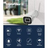 UL-Tech 3MP Wireless Security Camera Set - Dual Pack - Top-Down View