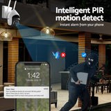 UL-tech 3MP Wireless IP Camera WIFI Home Security Cam - Rear View