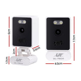 SmartGuard 3MP Wireless Baby Surveillance Camera - Front View