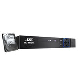 UL-tech 8CH DVR 1080P 5in1 CCTV Video Recorder 4TB Hard Drive - Side View