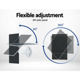 UL-tech Solar Panel For Security Camera Wireless 3W - 45-Degree Angle