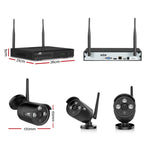 UL-tech Wireless CCTV Security System 8CH NVR 3MP 6 Bullet Cameras, image 2