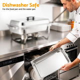 5-Star Chef Chafing Dish 9L 1-Pan Buffet Warmer Food Warmer Catering Server - Extra Image