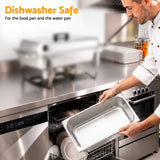 5-Star Chef Chafing Dish 7.5L 3-Pan Buffet Warmer Food Warmer Catering Server - Extra Image