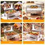 5-Star Chef 9L Chafing Dish Buffet Warmer Food Warmer Catering Server - Extra Image
