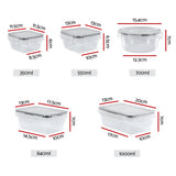 5-Star Chef Cereal Dispenser Food Storage Container 16PCS - Front View